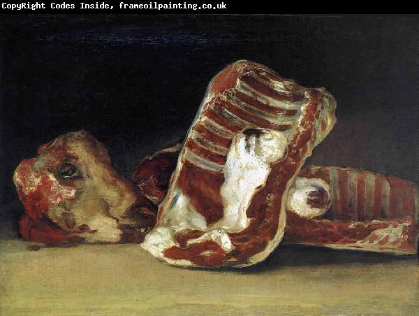 Francisco de Goya A Butchers Counter